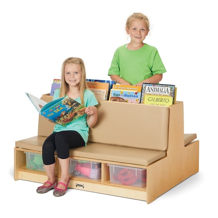 Jonti-Craft Read-a-Round Couch, Wheat 37430JC